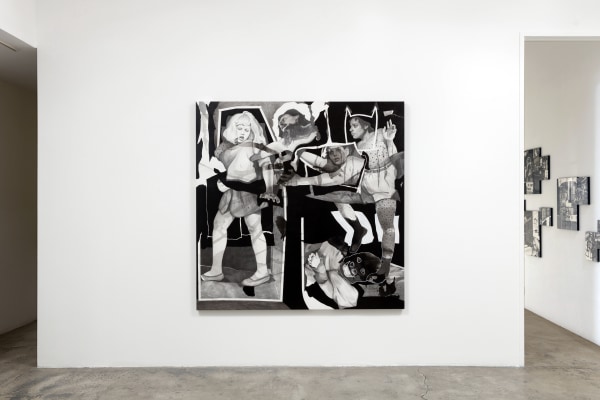 Installation View of Hugo Crosthwaite: TIJUAS! (Death March, Tijuana Bibles, and Other Legends)