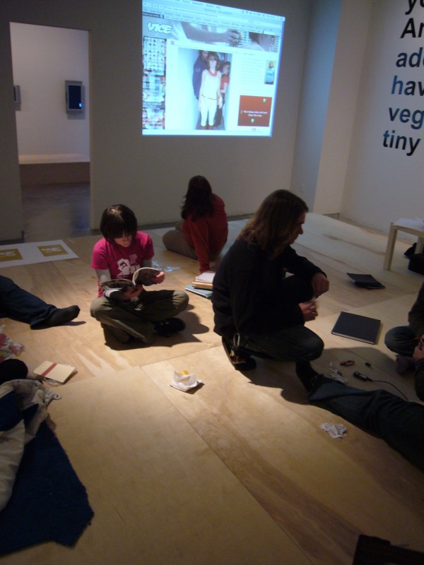 Liam Gillick,&amp;nbsp;Weekend in So Show
The Lab, Belmar, 2007