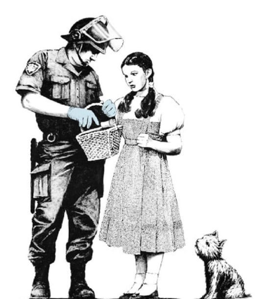 Banksy (b. 1974)  Stop and Search, 2007