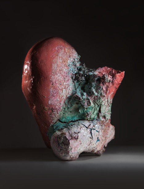 Organ, 2015 Glazed stoneware, mixed media