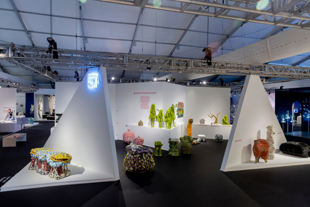 The Jason Jacques Gallery booth at Design Miami 2019.