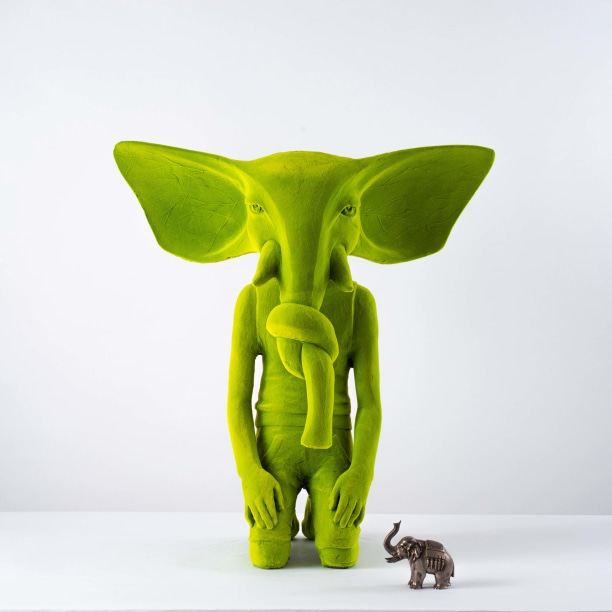 Kim Simonsson, Elephant Mask Moss Boy, 2022