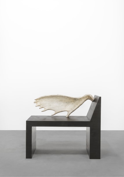  Rick&nbsp;Owens Tomb Chair (Black Plywood-Left), 2012