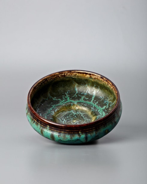 &Eacute;mile Decoeur, Jade Bowl, 1920