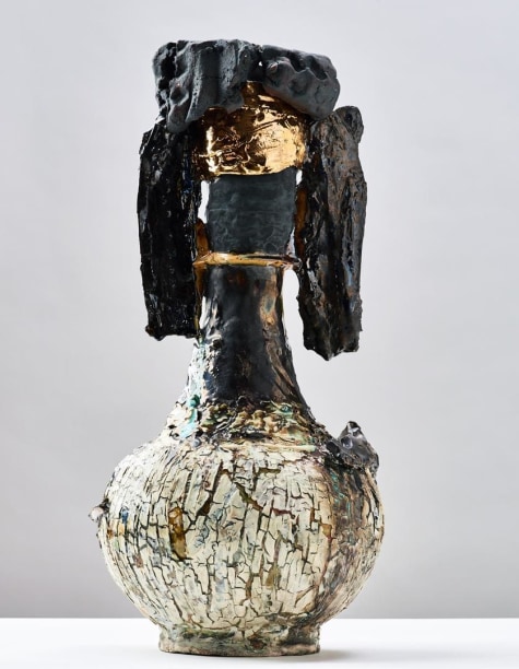 Nefertiti, 2009-2014 Stoneware, oxides, layered glazes and slips