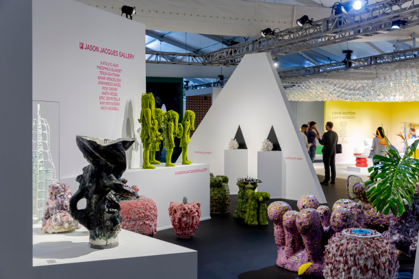 The Jason Jacques Gallery booth at Design Miami 2019.