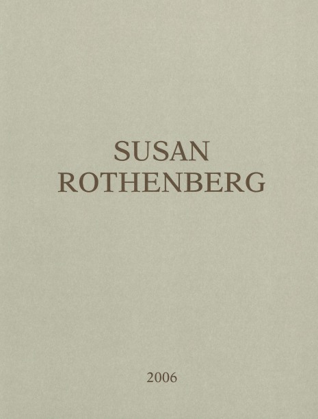 beige book cover with the artist's name and the date in brown text