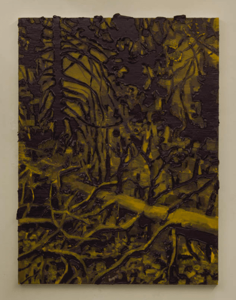 Rodrigo Andrade, Bosque roxo e amarelo (August Sander),&nbsp;Bicromia series, 2014