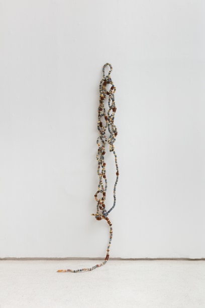 Untitled, from the series&nbsp;Cord&atilde;o umbilical, n.d., Buttons and wire