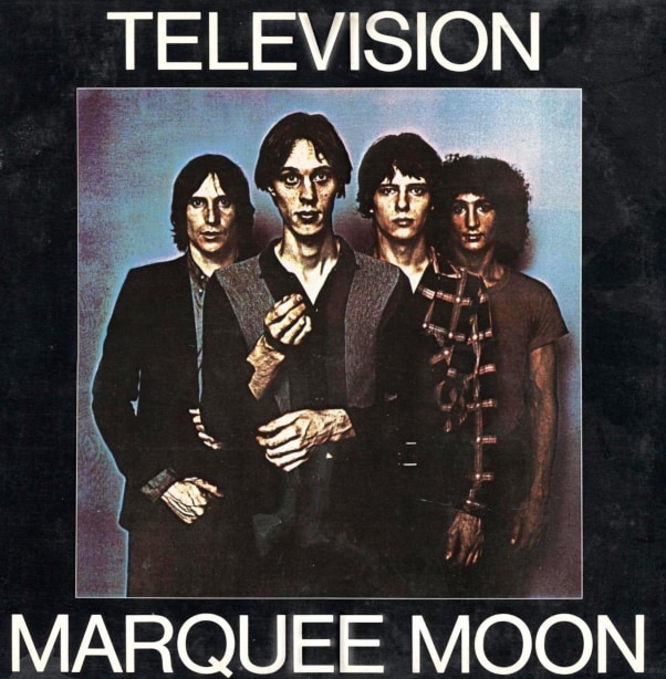 Album cover for Television's Marquee Moon (color image of the band looking straight at camera).