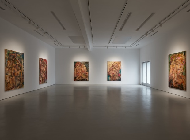 Daniel Crews-Chubb, Solitary Us: Couples Painting, installation view