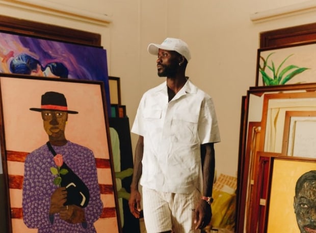 Amoako Boafo Paints an Honest Narrative of the World