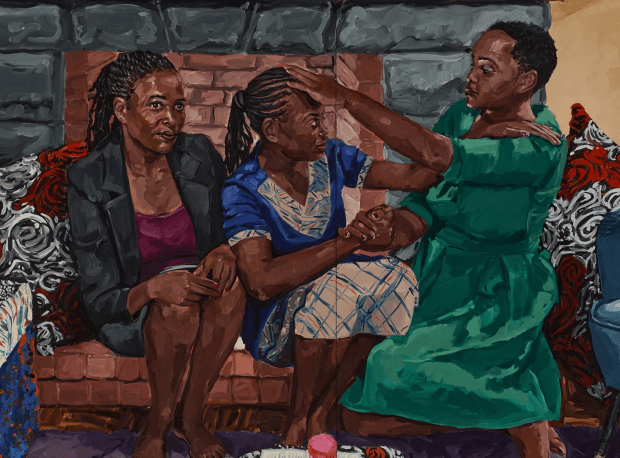 Wangari Mathenge's paintings reframe Kenya's domestic workers