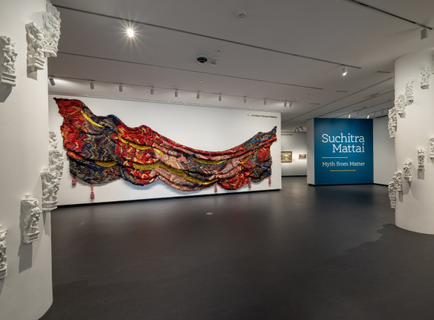 Saris form a vision of a homeland in Museum of Women in the Arts exhibit | Featuring Suchitra Mattai