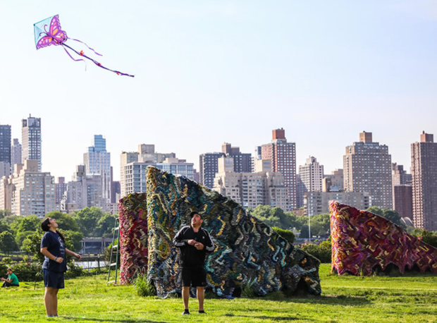 'we are nomads, we are dreamers' Shows at Socrates Sculpture Park in New York | Featuring Suchitra Mattai