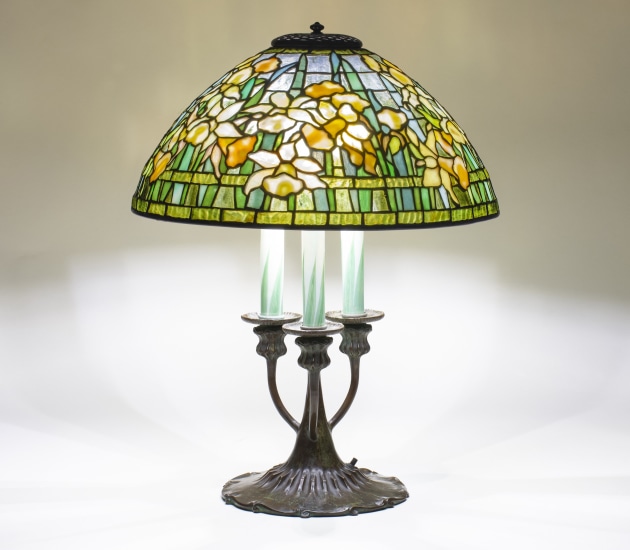 Daffodil&amp;nbsp;Table Lamp, circa 1906