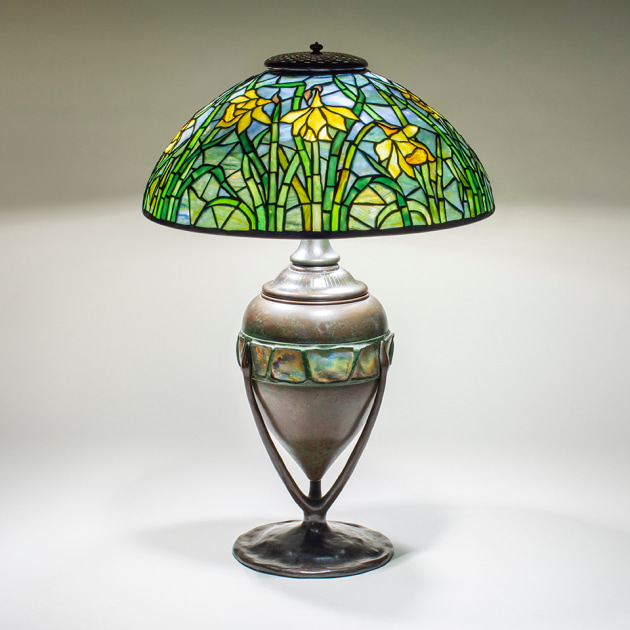 Daffodil&amp;nbsp;Table Lamp, circa 1905