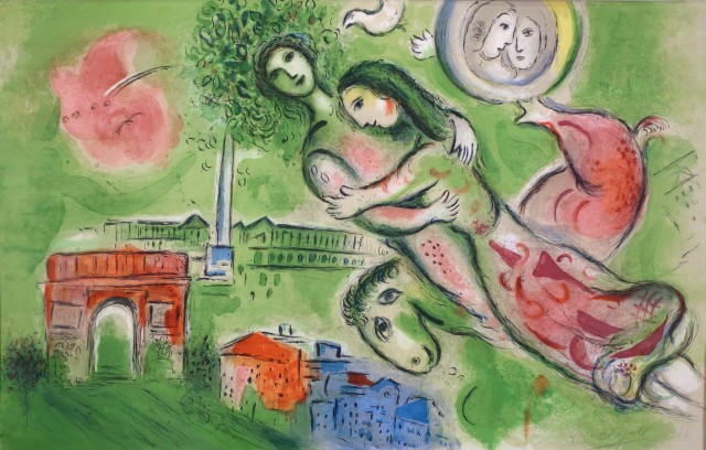 Marc Chagall, Romeo and Juliet, 1964