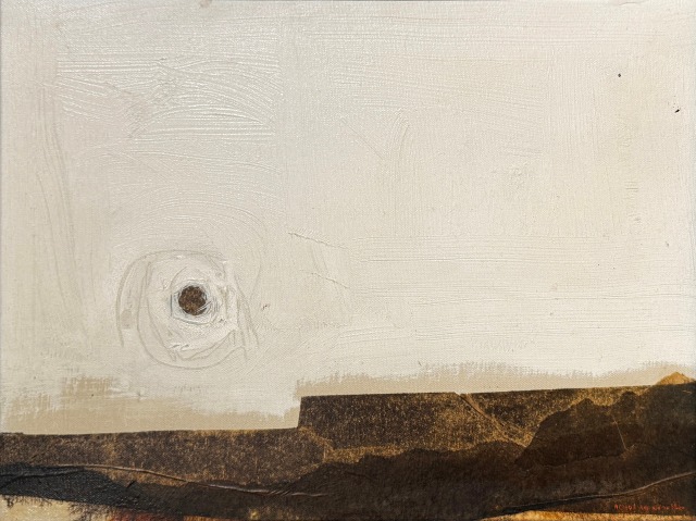 Alvin Carl Hollingsworth, Landscape wood in white, c. 1970