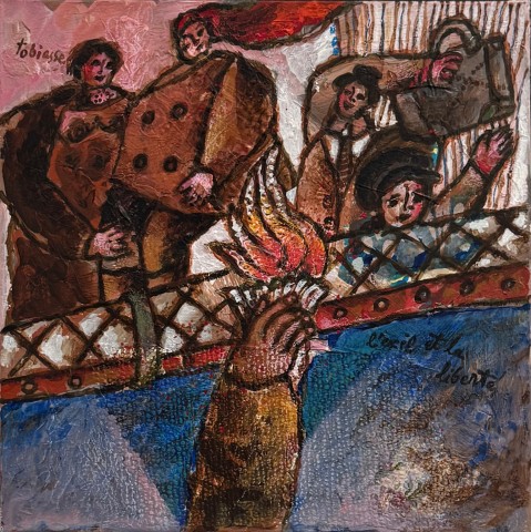 Théo Tobiasse, Israeli L’exil et la liberte (Exile and Liberty), n.d.