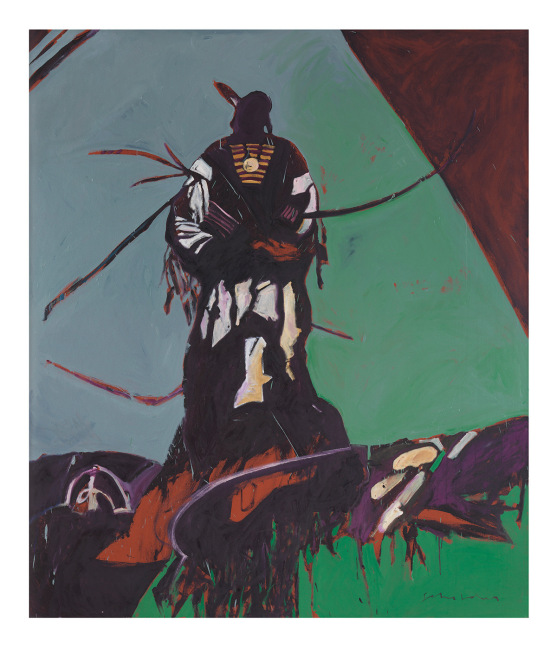 Dream Indian #2,&amp;nbsp;1980
Oil on canvas
80 x 68 inches