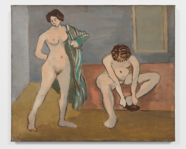 Adolph&amp;nbsp;Gottlieb

UNTITLED (TWO NUDE MODELS),&amp;nbsp;1934

oil on canvas

24-3/4&amp;quot; &amp;times; 29-5/8&amp;quot; (62.9 cm &amp;times; 75.2 cm)