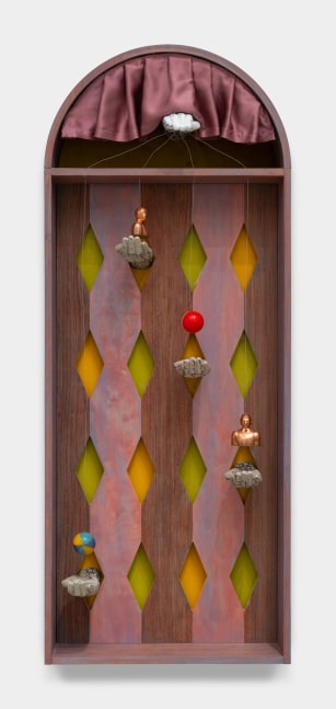 Derek Fordjour

Interest Convergence

2023

Mixed media

40 x 16 x 7 inches

101.6 x 40.6 x 17.8 cm

(DF 23/047)