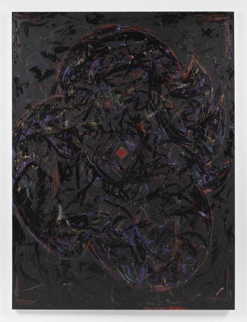 Jutta Koether

Tout Court VI

2023

Acrylic and metallic pens on canvas

78.75 x 59 inches

200 x 149.9 cm

(FP 23/045)