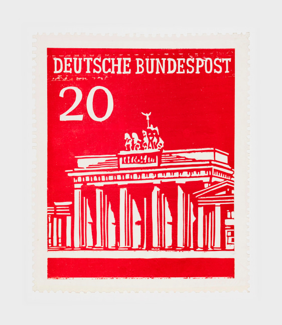 KP Brehmer

Brandenburger Tor (B 012) [Brandenburg Gate]

1967

Clich&amp;eacute; print on plastic

12 x 10 1/4 inches

30 x 26 cm

Edition outside of the regular edition of 80