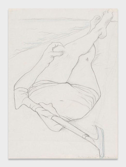 Maria Lassnig

Die Verankerung

1972

Color pen and pencil drawing

24 x 17 3/8 inches

61 x 44.1 cm