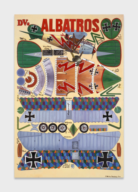 Malcolm Morley

Albatros

2000

Oil on linen

44 x 29.5 inches

111.8 x 74.9 cm

(MOR 23/0393)

CCS Bard Hessel Museum of Art, Annandale-on-Hudson