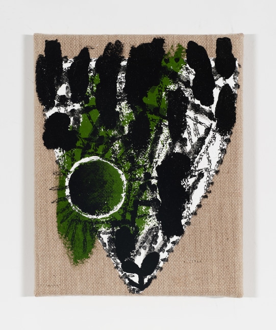 Charline von Heyl

Paradoxical Lamb #43

2022

Acrylic on burlap

10 x 8 inches

25.4 x 20.3 cm

(CvH 23/080)