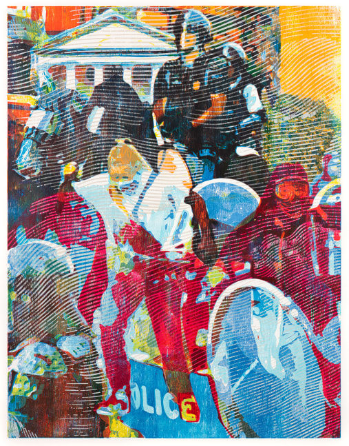 Zorawar Sidhu and Rob Swainston

June 1, 6:30 PM

2020-21

Multi-color woodblock print on paper

57.5 x 45.25 inches

146.1 x 114.9 cm

Edition of 5

$6,500