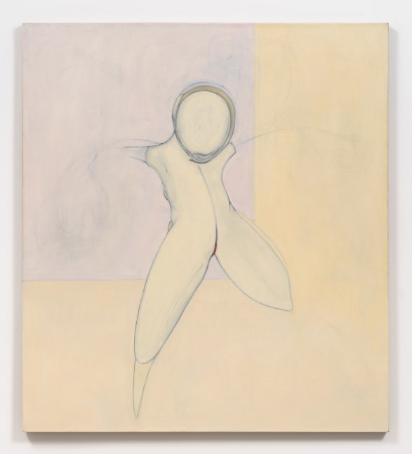Nicola Tyson

Painting Body #1

1993

Oil on linen

56 x 50 inches

127 x 142.2 cm

(NT 94/017)