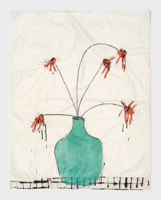 Isabella Ducrot

Turquoise Pot

2023

Pigment, collage, and gold on Japan paper

49 3/4 x 39 inches

126 x 99 cm

(ID 23/004)