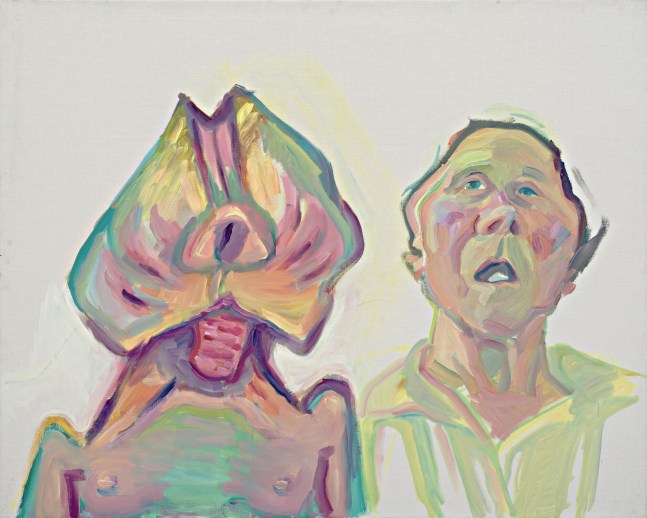 Maria Lassnig

Two Ways of Being (Double Self-Portrait)

2000

Oil on canvas

100.3 &amp;times; 124.7 cm

&amp;copy; Maria Lassnig Foundation

Courtesy Maria Lassnig Foundation