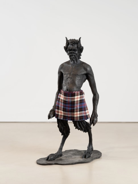 Sean Landers

Pan

2006

Bronze and wool kilt

60 x 36 x 22 inches

152.4 x 91.4 x 61 cm

(LS 06/006)