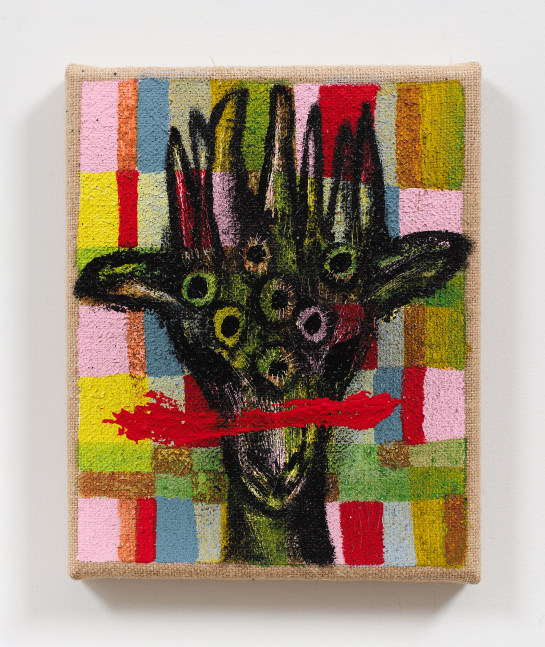 Charline von Heyl

Paradoxical Lamb #44

2022

Acrylic on burlap

10 x 8 inches

25.4 x 20.3 cm

(CvH 23/081)