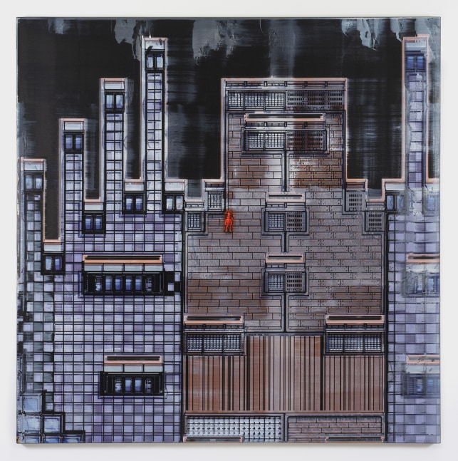 Simon Denny

Dungeon map 6: Worldwide Webb large apartment

2024

Oil and UV print on canvas

78.75 x 78.75 in

200 x 200 cm

(SD 24/002)