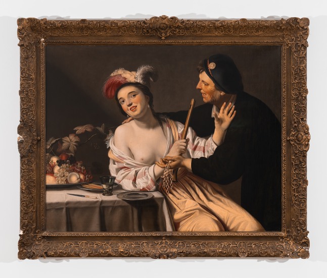 Gerrit van Honthorst (Utrecht 1590&amp;ndash;1656)

A seduction scene

c.1610

Oil on canvas

42 x 52.25 inches

107 x 133 cm

(FP 23/023)