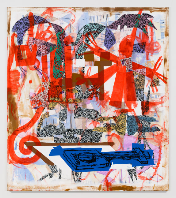 Charline von Heyl

Blue Guitar

2023

Acrylic on canvas

78 x 72 inches

198.1 x 182.9 cm