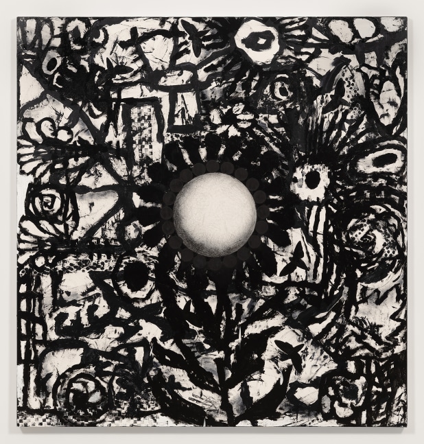 Charline von Heyl

Late Garden

2023

Acrylic on linen

82 x 78 inches

208.3 x 198.1 cm