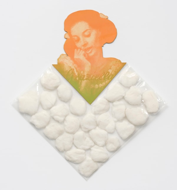 KP Brehmer

Portrait Graziella I

1967

Clich&amp;eacute; print on cardboard, cotton balls and plastic

39 1/2 x 33 1/2 x 2 inches

100 x 85 x 5 cm

Edition 1/1 test print