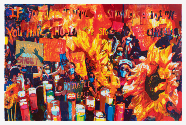 Zorawar Sidhu and Rob Swainston

May 28

2020-21

Multi-color woodblock print on paper

28 x 40 inches

71.1 x 101.6 cm

Edition of 25

&amp;nbsp;

$1,500