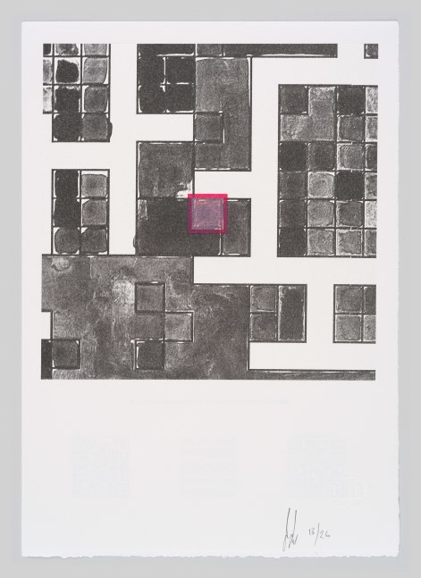 SIMON DENNY

Metaverse Landscape Lithograph 13: Decentraland Parcel 26,-92

2023

Lithographic and UV print on paper with NFT

16.5 x 11.7 inches / 29.7 x 42 cm

&amp;nbsp;

$5,000