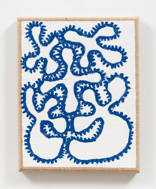 Charline von Heyl

Al&amp;eacute;atoire #2

2023

Acrylic on burlap

14 x 11 inches

35.6 x 27.9 cm

(CvH 23/070)