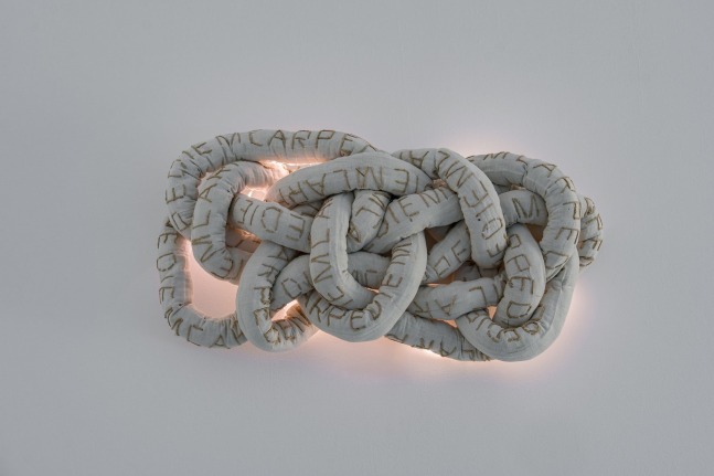 Victoria Zidaru

Tronurilor, 2025

embroidery on canvas with a vegetable core and luminous insert

19 1/2 x 35 1/2 x 10 in
50 x 90 x 25 cm
