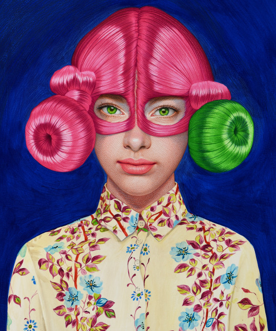 &amp;Aacute;ngeles Agrela

Fiona, 2025

acrylic and pencil on paper

20 1/2 x 17 in
52 x 43 cm