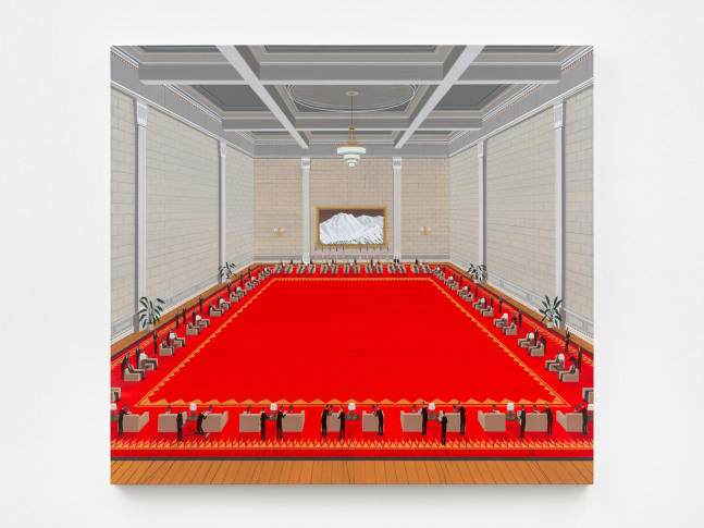 Ian Davis

Advisors, 2024

acrylic on panel

50 x 55 in
127 x 140 cm