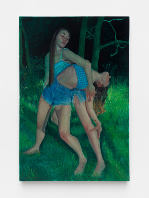 Samantha Joy Groff

Salvation Lever 2, 2024

oil and acrylic on canvas

76 x 51 in
193 x 129.5 cm